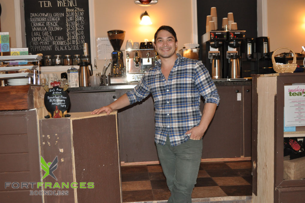 Ben Morelli Fort Frances business owner of From the Grind Up