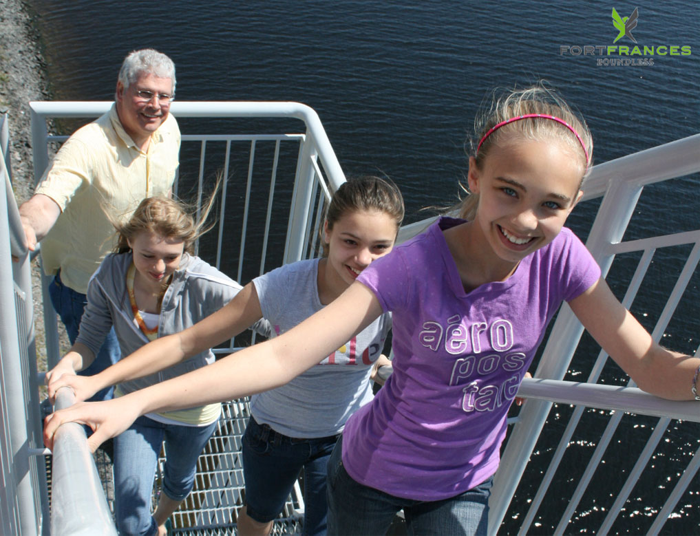 Lookout Tower at Fort Frances' Sorting Gap Marina