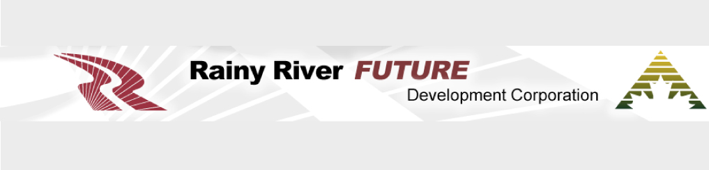 Rainy River Future Development Corporation logo banner
