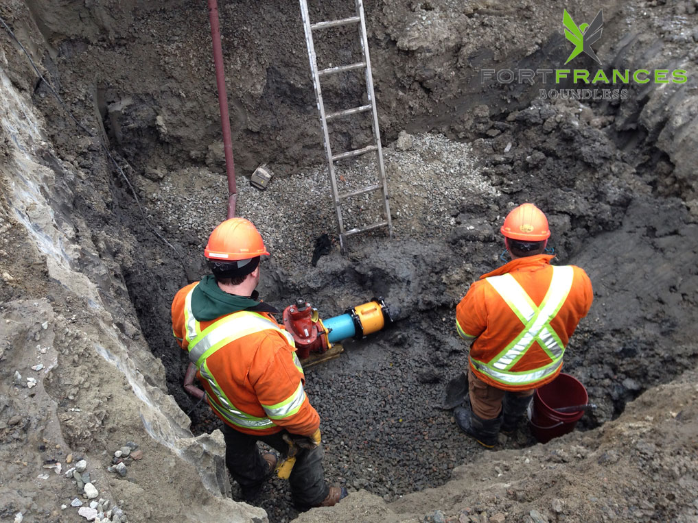 Water and sewer maintenance workers