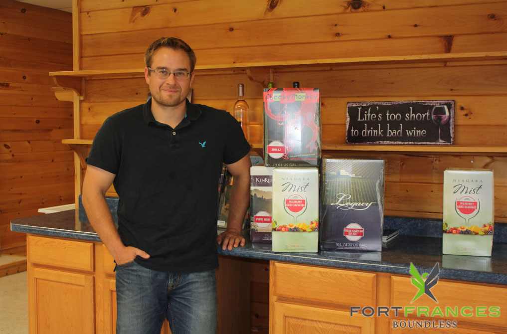 Josh Leatherdale Fort Frances business owner of Cheers