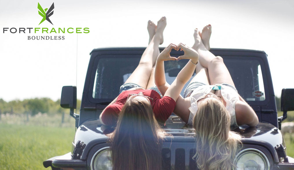 Best friends road trip to Fort Frances Ontario